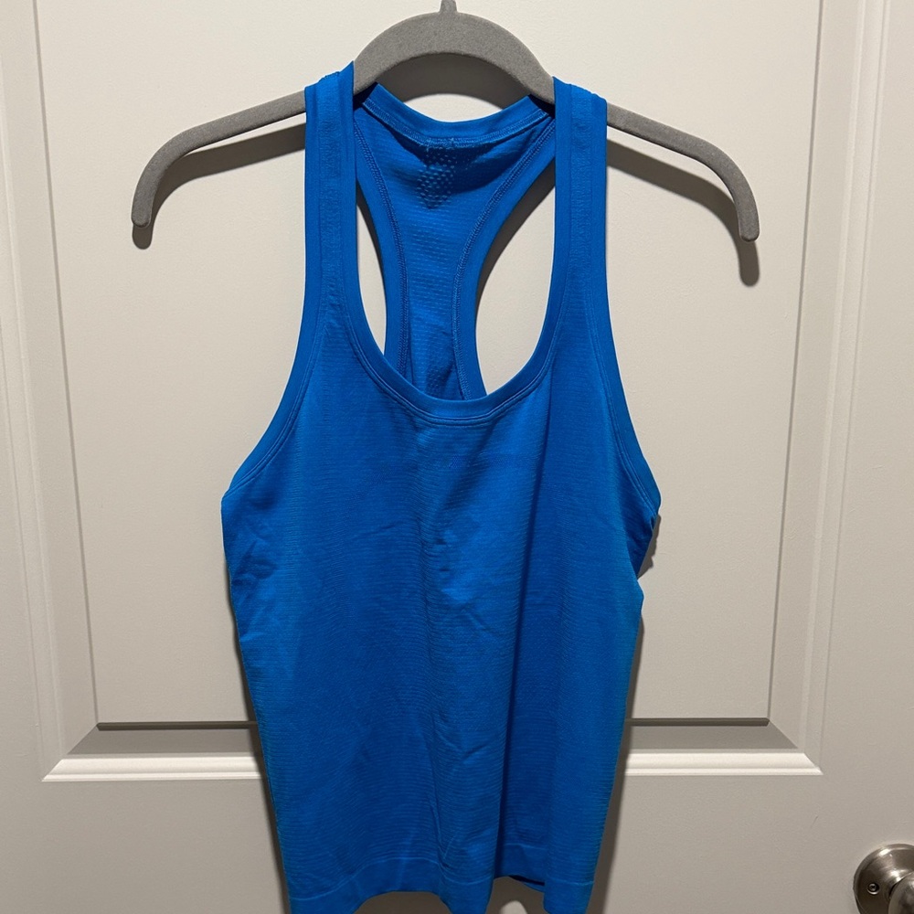 Lululemon Athletica Vibrant Blue Tank Top